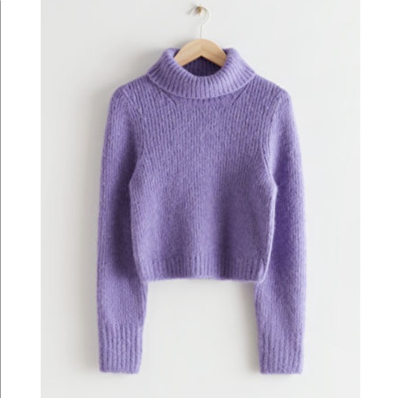 & Other Stories Sweaters - &Other stories Alpaca & Wool Blend Turtleneck Sweater